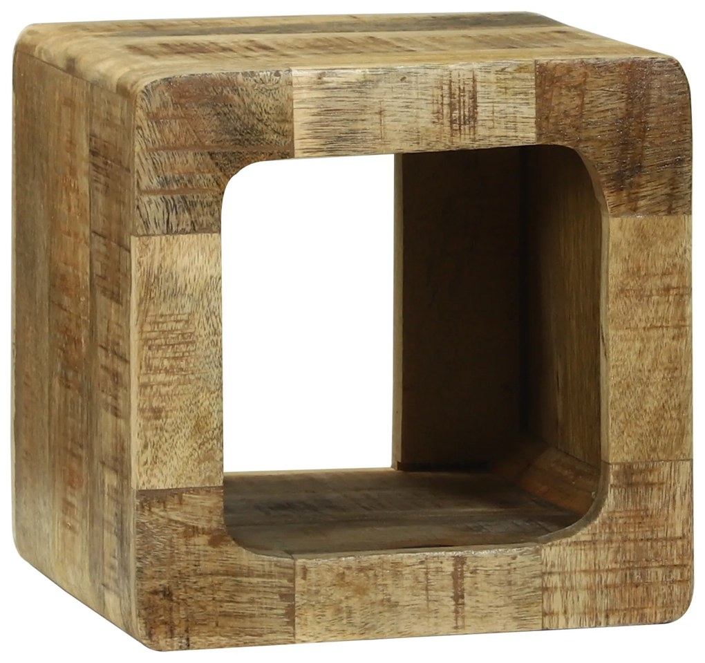 vidaXL Μονάδα TV 36x36x30 cm Μασίφ Ξύλο Μάνγκο