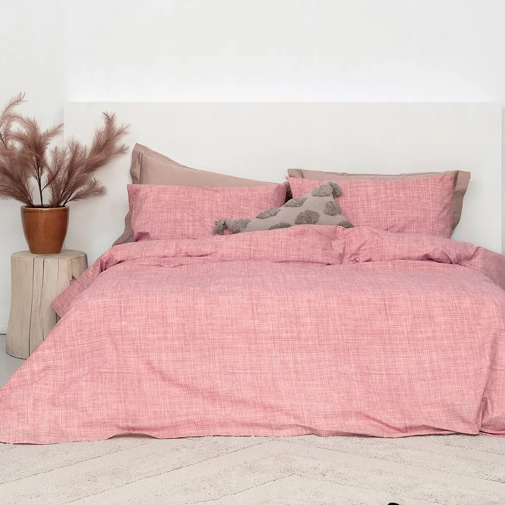 Σεντόνι Lina Rose Palamaiki Διπλό 200x260cm 100% Βαμβάκι