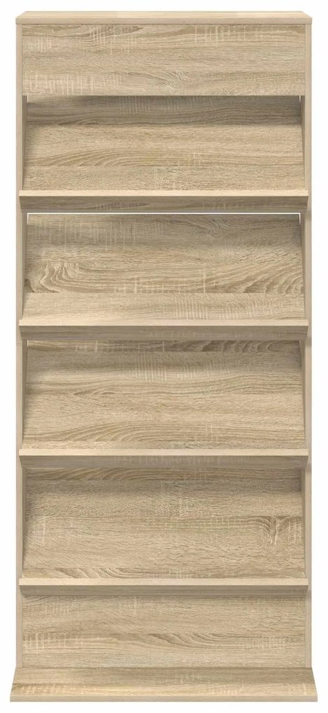 vidaXL Ράφι Περιοδικών με ράφι Δρύς Sonoma 70 x 41 x 156 εκ.