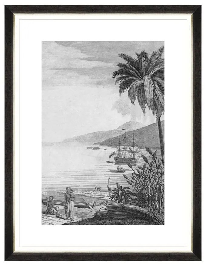 Κάδρο Colonial Port II FA13192 60X80 MindTheGap Κάθετοι Wood