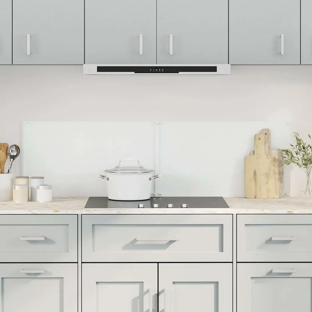 vidaXL Πλάτες Κουζίνας 2 τεμ. Διαφανής 70 x 50 εκ. από Ψημένο Γυαλί