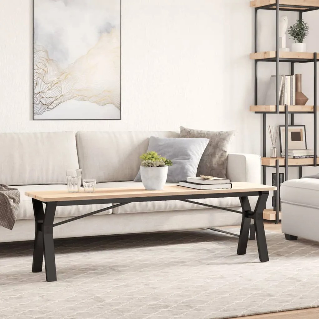vidaXL Πόδια Τραπεζιού Σαλονιού σε Σχήμα «Y» 140x30x43 εκ. Ατσάλι