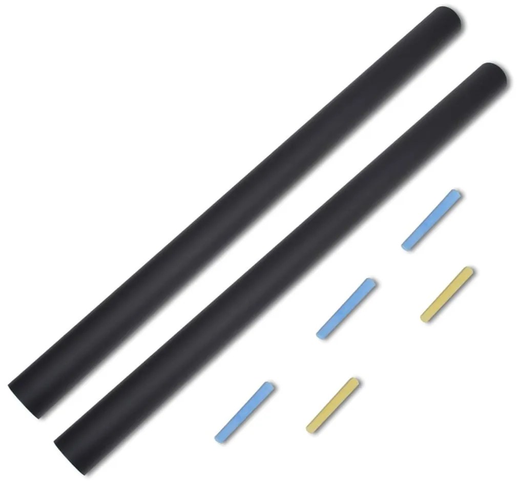 Αυτοκόλλητο Τοίχου Μαυροπίνακας 2 Ρολά 0,6 x 3 μ. με Κιμωλίες