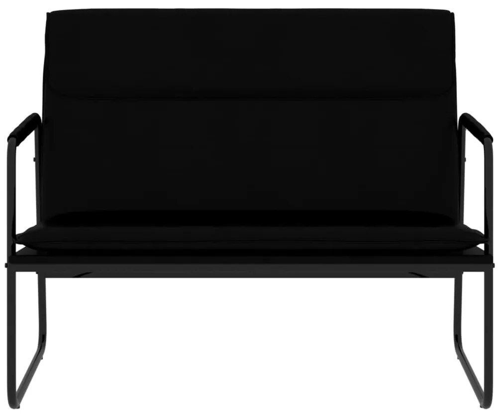 vidaXL Πάγκος Μαύρος 100 x 64 x 80 εκ. από Συνθετικό Δέρμα