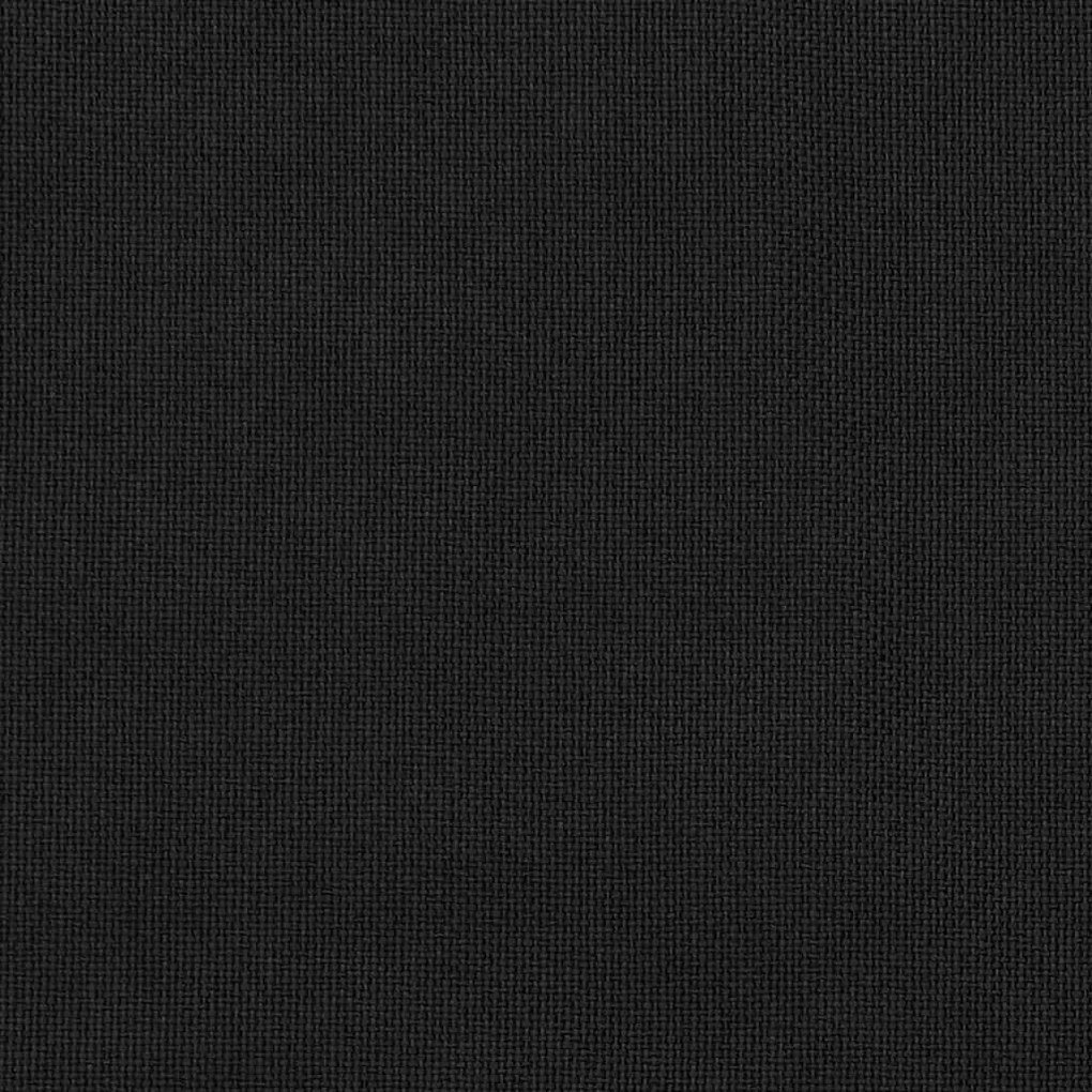 Κουρτίνες Συσκότ. με Τρουκς/Όψη Λινού 2 τεμ. Μαύρες 140x175 εκ - Μαύρο