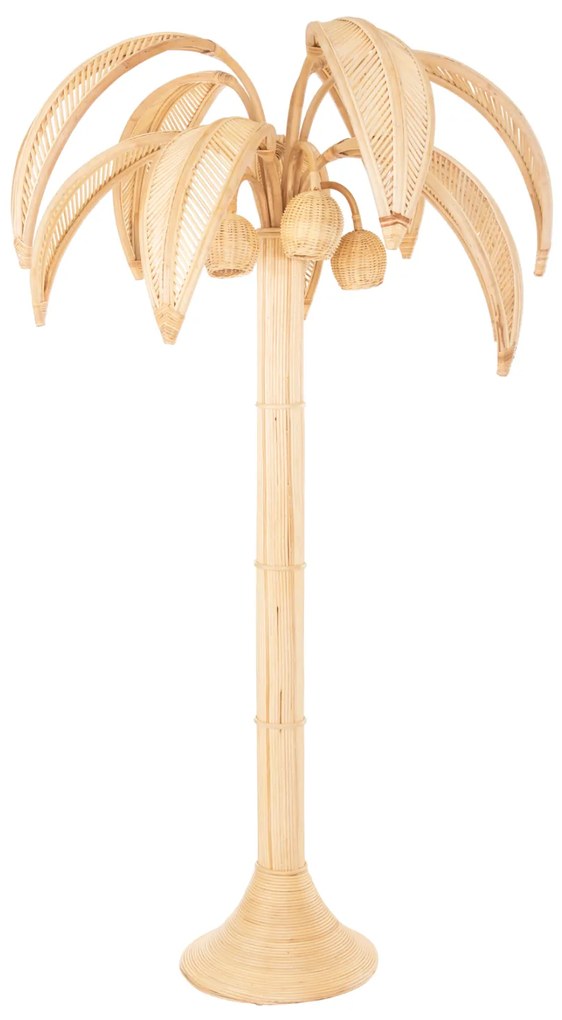 ΔΙΑΚΟΣΜΗΤΙΚΟ ΔΕΝΤΡΟ COCOON HM4317 τ.ΚΟΚΟΦΟΙΝΙΚΑ ΑΠΟ ΦΥΣΙΚΟ RATTAN Φ132x237Yεκ.