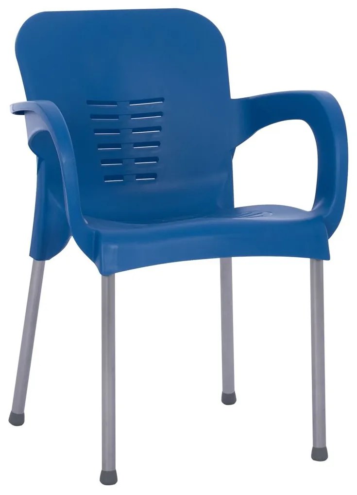 Καρέκλα Κήπου ArteLibre Eco Μπλε Ανακυκλωμένο PP 60x50x80cm