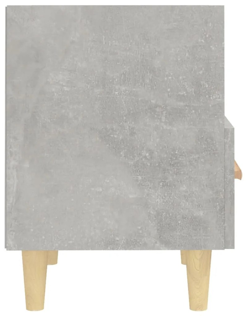 vidaXL Κομοδίνο Γκρι Σκυροδέματος 40 x 35 x 47 εκ.
