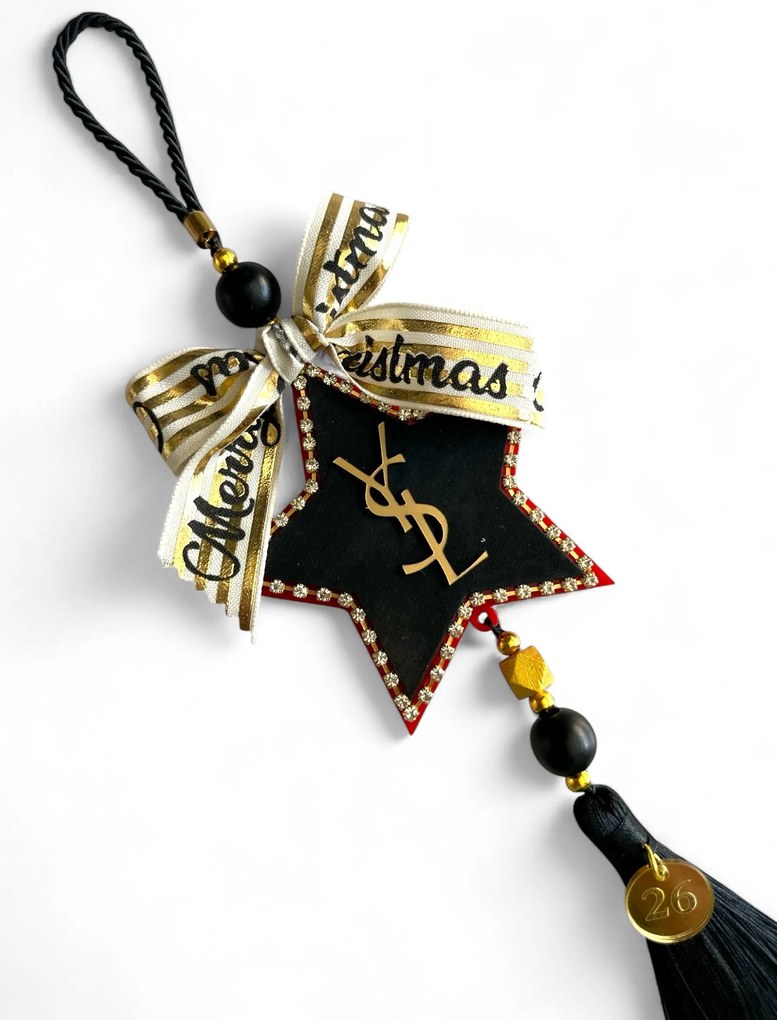 Κρεμαστό Γούρι Couture Αστέρι YSL