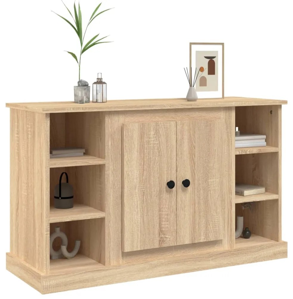 vidaXL Μπουφές Sonoma Δρυς 100x35,5x60 εκ. από Επεξεργασμένο Ξύλο