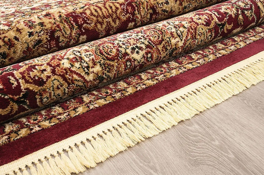 ΧΑΛΙ PERSIA 5649 BURGUNDY ΜΕ ΚΡΟΣΣΙ - 160X230  NewPlan