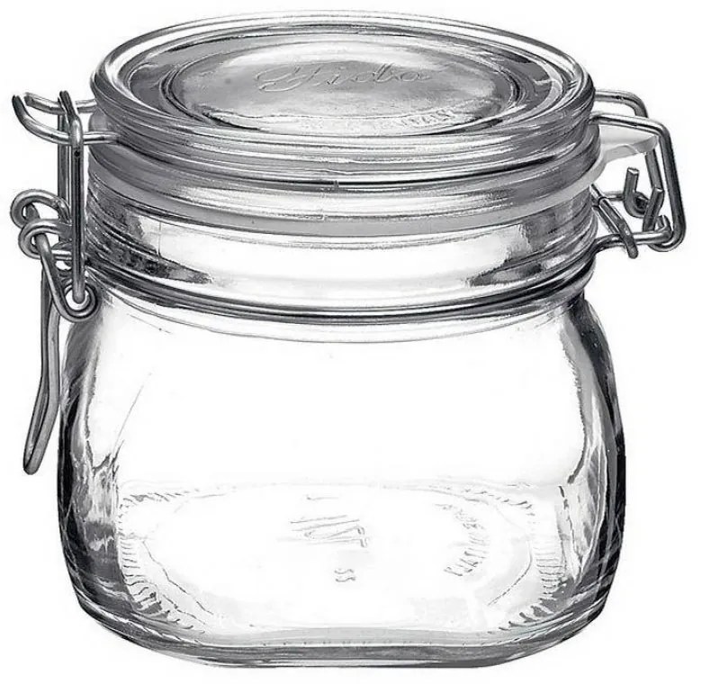 Δοχείο Αποθήκευσης 500ml Με Αεροστεγές Κλείσιμο Bormioli Rocco Fido