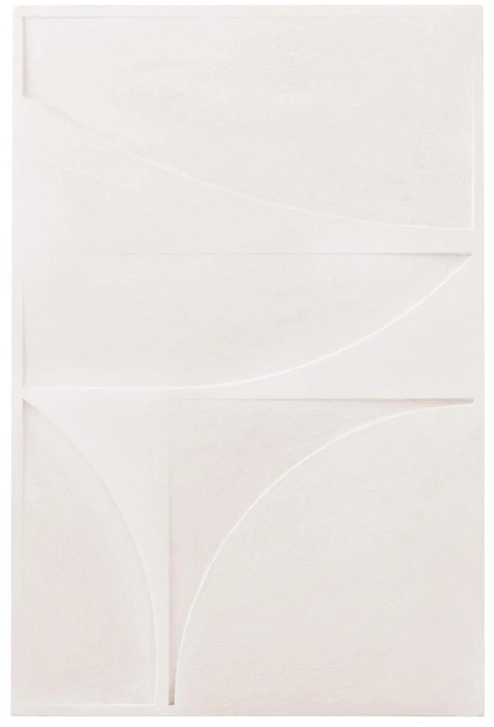 Πίνακας C4505 σειρά Santorini MDF σε Υπόλευκο χρώμα 80x4(πάχος)x120Υεκ. 80x4x120 εκ.