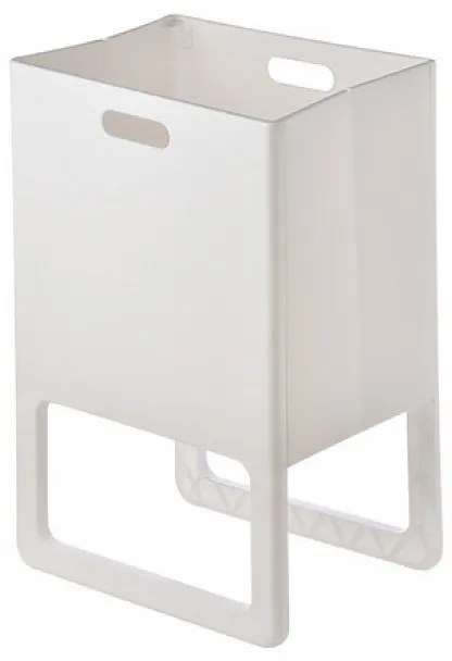 Lalos Κάδος Οργάνωσης Πτυσσόμενος 39.8x29.2x61cm Πλαστικός Λευκός 4999