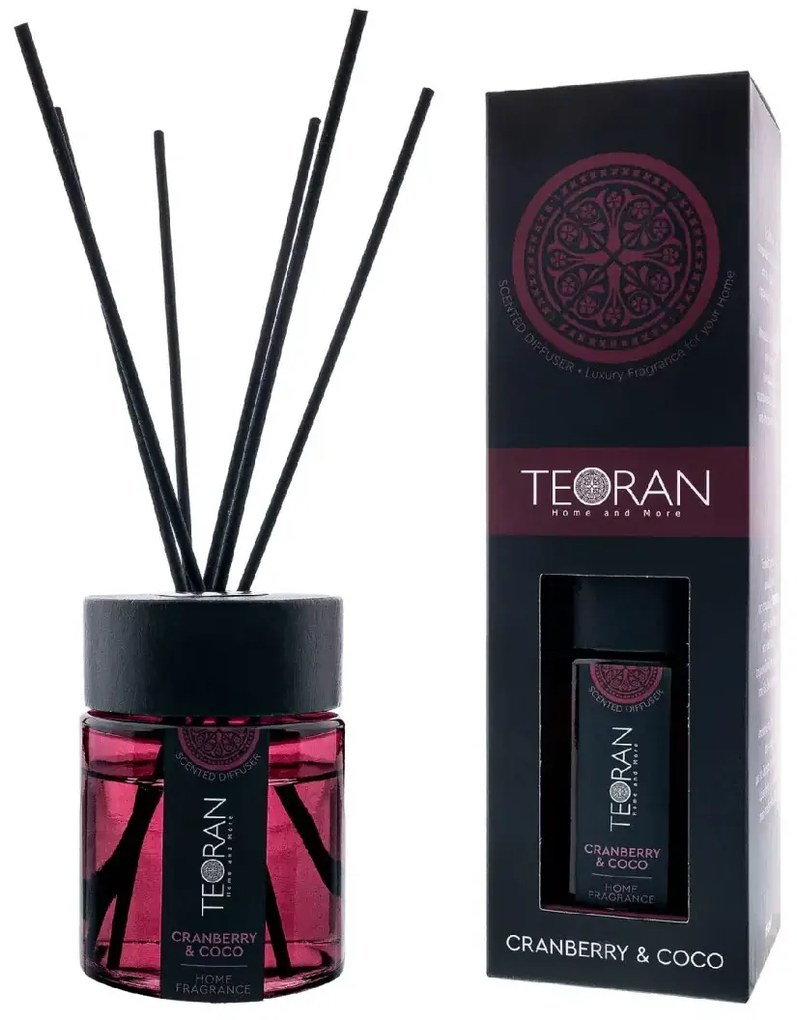 Αρωματικο xώρου σε stikc Cranberry Coco στρόγγυλο 150ml  της Teoran Διάσταση: Αρωματικο xώρου σε stikc Cranberry Coco στρόγγυλο 150ml - Κυκλικό 150ml
