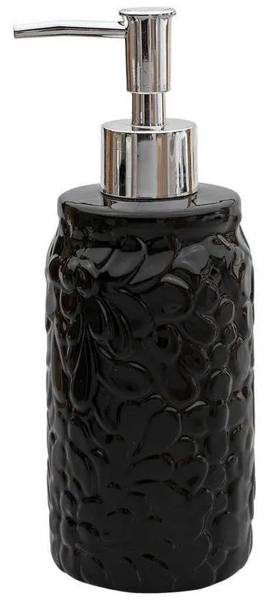 Δοχείο Κρεμοσάπουνου 02-11536 360ml Black Estia Dolomite