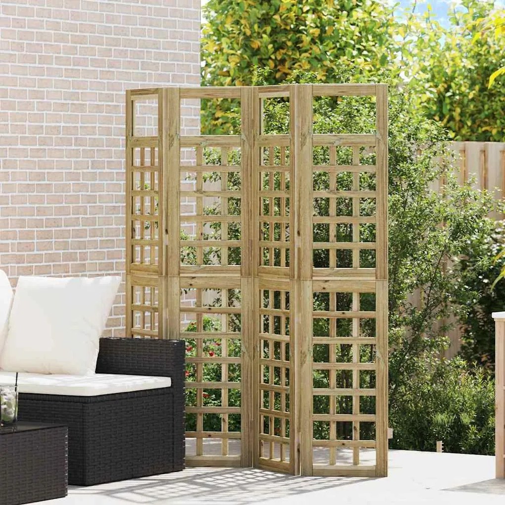 vidaXL Παραβάν ιδιωτικότητας Καφέ 160 x 180 cm