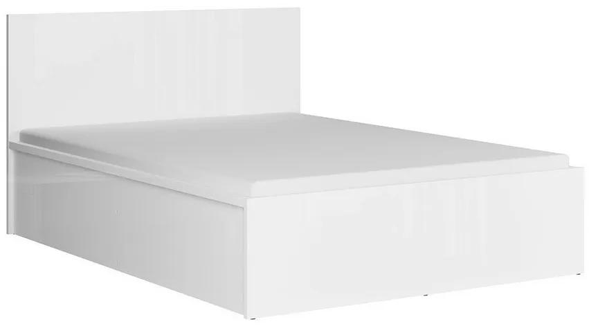 Κρεβάτι Boston DR105, Διπλό, Άσπρο, 160x200, Πλαστικοποιημένη μοριοσανίδα, Τάβλες για Κρεβάτι, 169x205x95cm, 115 kg | Epipla1.gr