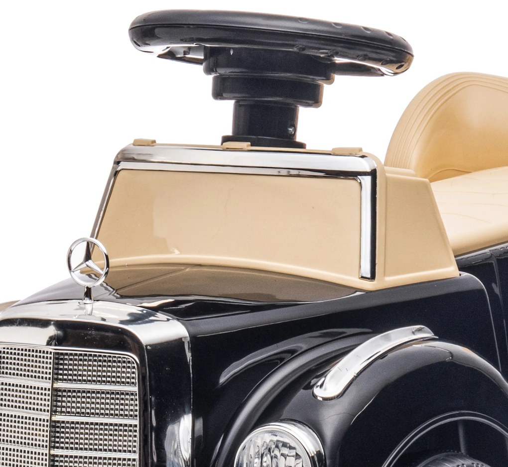 AIYAPLAY Αυτοκίνητο-πατίνι Mercedes Benz Design 300 S Design, Μαύρο