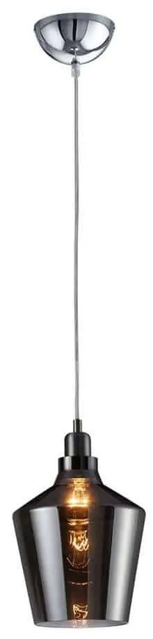 Φωτιστικό Οροφής Calais 304800142 Anthracite Trio Lighting Wood, Glass