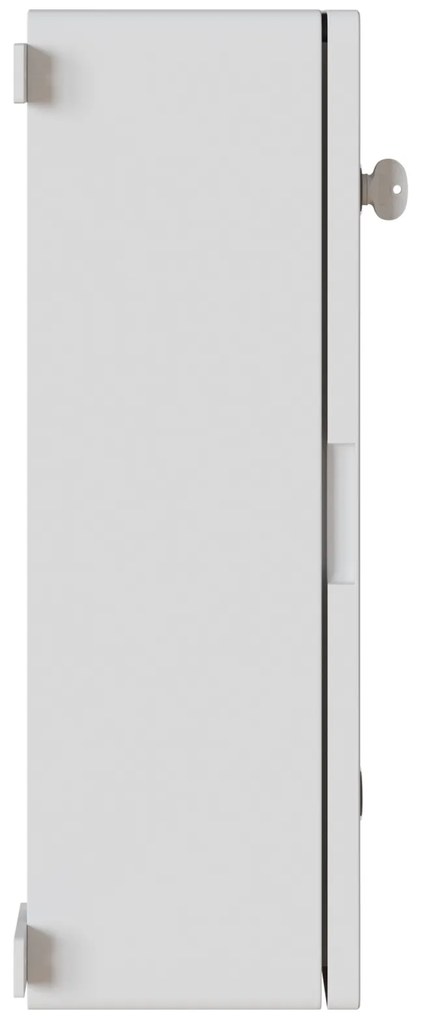 vidaXL Ντουλάπι Ελέγχου Γκρι 40 x 20 x 60 εκ. Πλαστικό