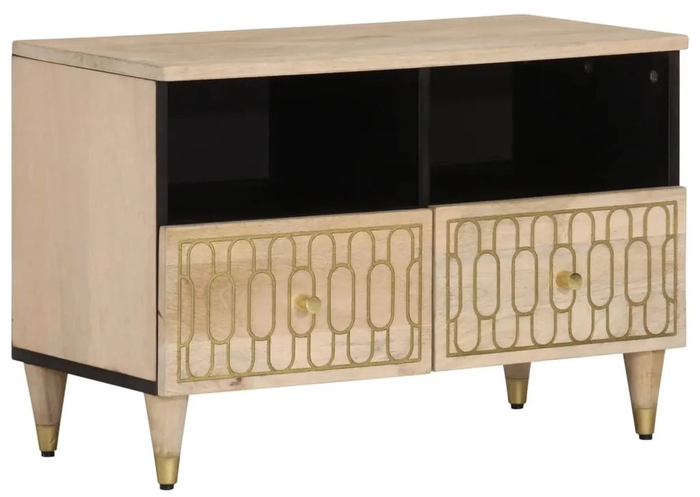 Έπιπλο Τηλεόρασης 70 x 33 x 46 εκ. από Μασίφ Ξύλο Μάνγκο