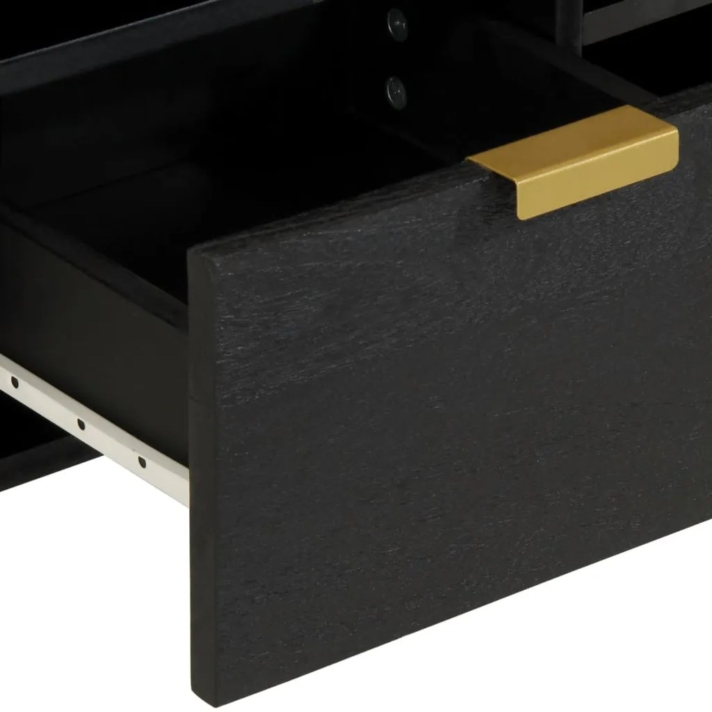 vidaXL Έπιπλο Τηλεόρασης Μαύρο 100x33x46 εκ. από Επεξεργασμένο Ξύλο