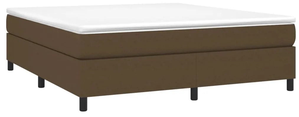 ΠΛΑΙΣΙΟ ΚΡΕΒΑΤΙΟΥ BOXSPRING ΣΚΟΥΡΟ ΚΑΦΕ 180X200 ΕΚ. ΥΦΑΣΜΑΤΙΝΟ 3120881