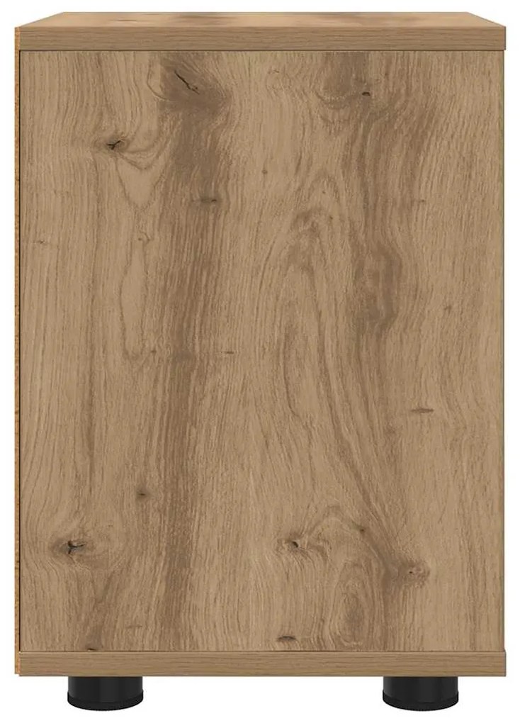 vidaXL Κομοδίνο Artisan Oak 30,5 x 30 x 43 εκ Επεξεργασμένο ξύλο