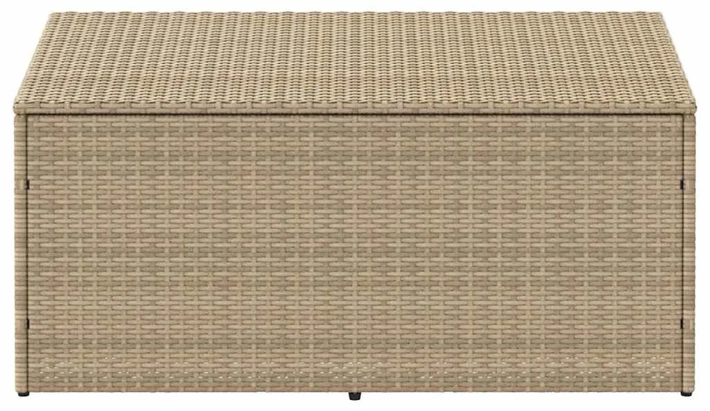 BOX ΑΠΟΘΗΚΕΥΣΗΣ ΚΗΠΟΥ ΜΠΕΖ 110X50X58 CM POLY RATTAN 4104072