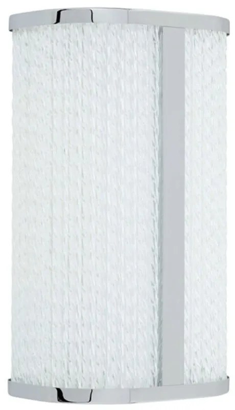 Φωτιστικό Τοίχου - Απλίκα Palmas 10729 16,5x11,5x30cm 15W 4000K Clear-Silver Nowodvorski