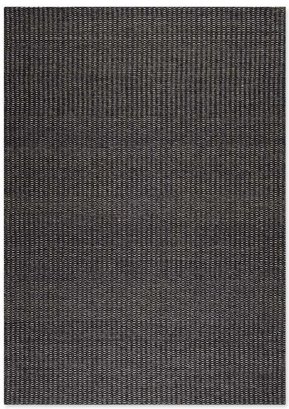 Χαλί Χειροποίητο Plex Lines 114 Black-Lt.Grey - 200x300