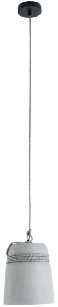 Φωτιστικό Οροφής Tribeca 01321 20x20x26cm 1xE27 Grey GloboStar
