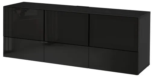 BESTÅ έπιπλο TV με πόρτες και συρτάρια, 180x40x64 cm 391.942.62