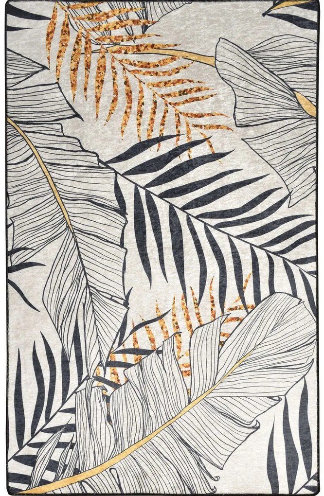 Χαλί Herbal 882CHL1551 Grey-Gold Conceptum Hypnose 80X200cm