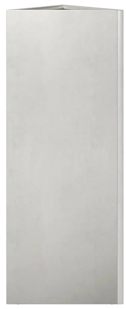 vidaXL Ζαρντινιέρα Κήπου Τρίγωνο 30x26x75 εκ Ανοξείδωτο Ατσάλι