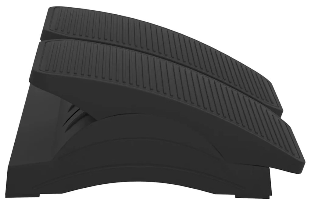 vidaXL Υποπόδιο Μαύρο 43,5 x 32,5 x 10,5 εκ.