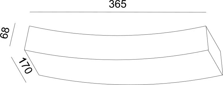 Απλίκα Zonta Curve