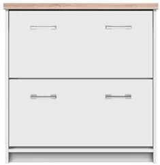 Παπουτσοθήκη Top Mix 80x27x85cm Λευκή-Σονόμα TO-TOPBUT2KW