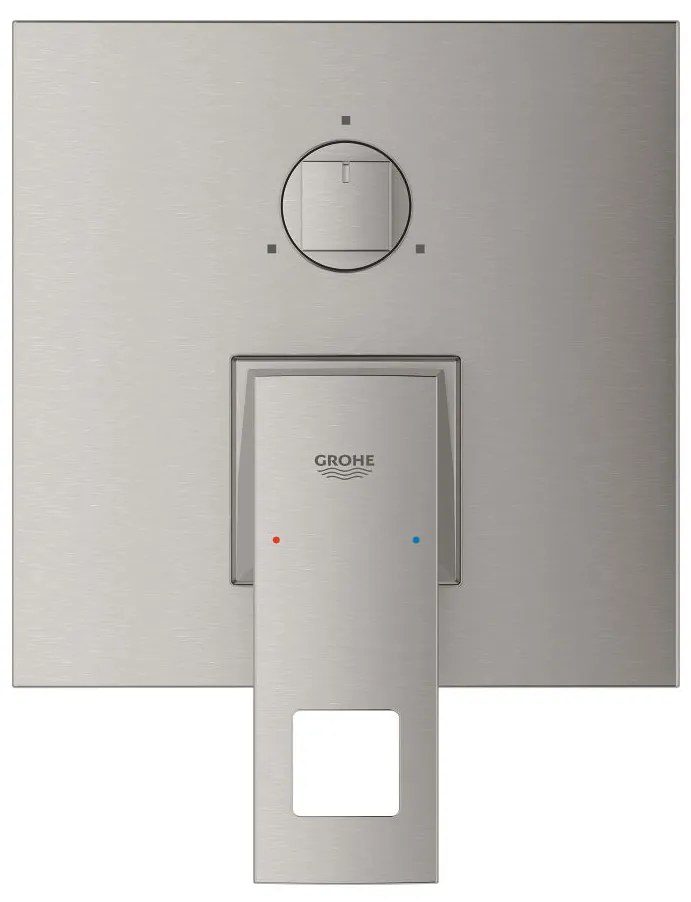 Εξωτερικά μέρη εντοιχισμένης μπαταρίας λουτρού Grohe Eurocube-Ashmi Mat