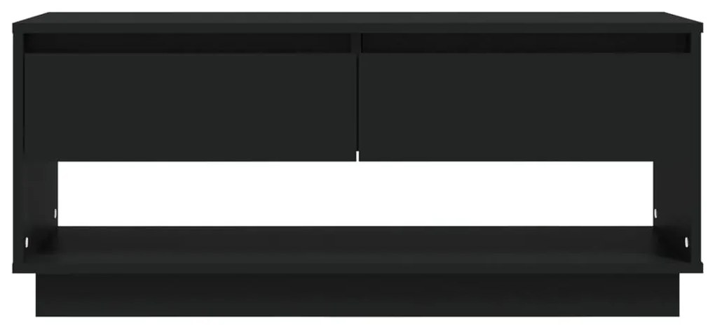 vidaXL Έπιπλο Τηλεόρασης Μαύρο 102 x 41 x 44 εκ. από Μοριοσανίδα