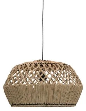 Κρεμαστό Φωτιστικό Οροφής Fose Inart mendong Φ50x27εκ 337-000024 337-000024 Μπεζ