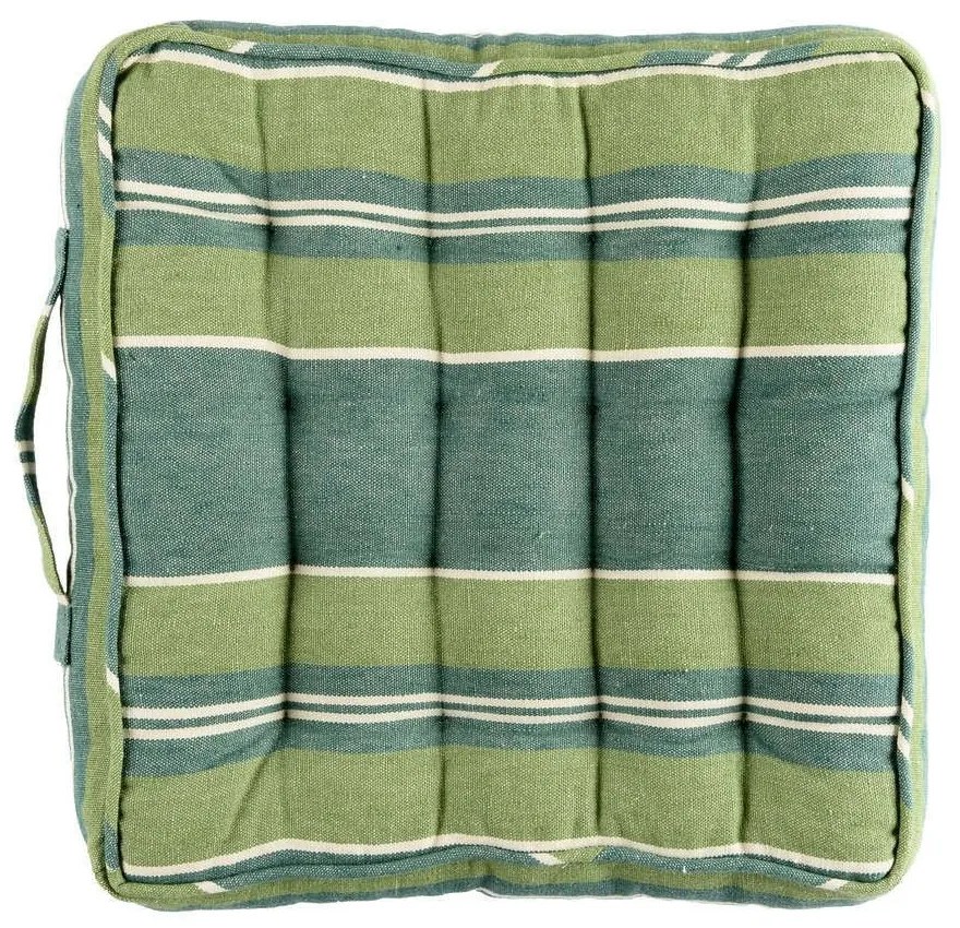 Μαξιλάρι Καρέκλας Szepviz Stripe Linen Padded Cushion AC00021 40x40 Green MindTheGap 40Χ40 Foam