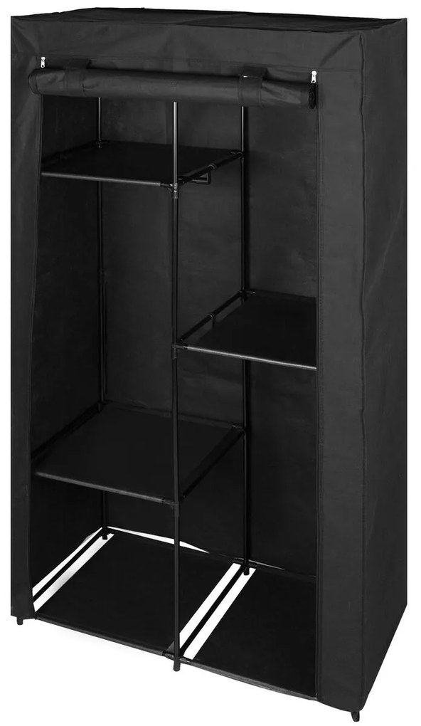 Διοργανωτής Ρούχων και Παπουτσιών Max Home Μαύρο 88 X 167 X 45 CM x2