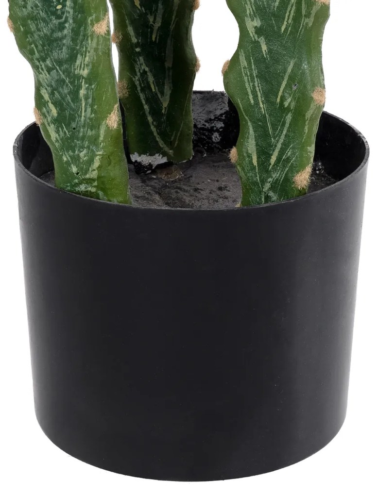 GloboStar® Artificial Garden CEREUS JAMACARU CACTUS 20192 Τεχνητό Διακοσμητικό Φυτό Κάκτος Κηρίος Υ80cm