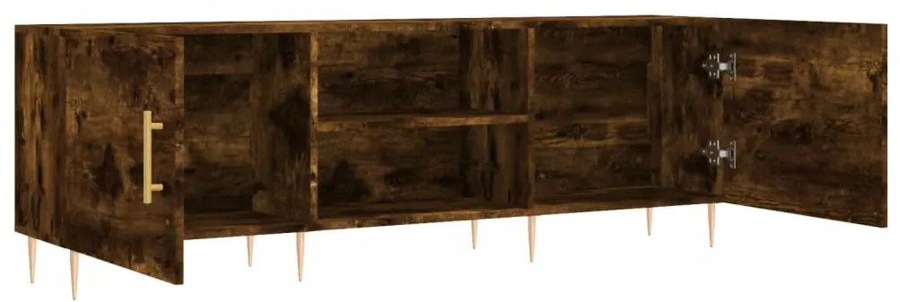 vidaXL Έπιπλο Τηλεόρασης Καπνιστή Δρυς 150x30x50 εκ. Επεξ. Ξύλο