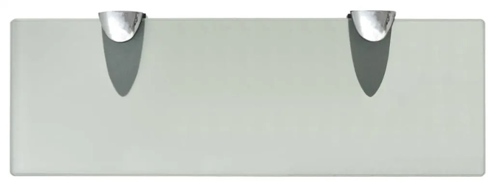 vidaXL Ράφια Τοίχου 2 τεμ. 8 χιλ. 30 x 10 εκ. Γυάλινα