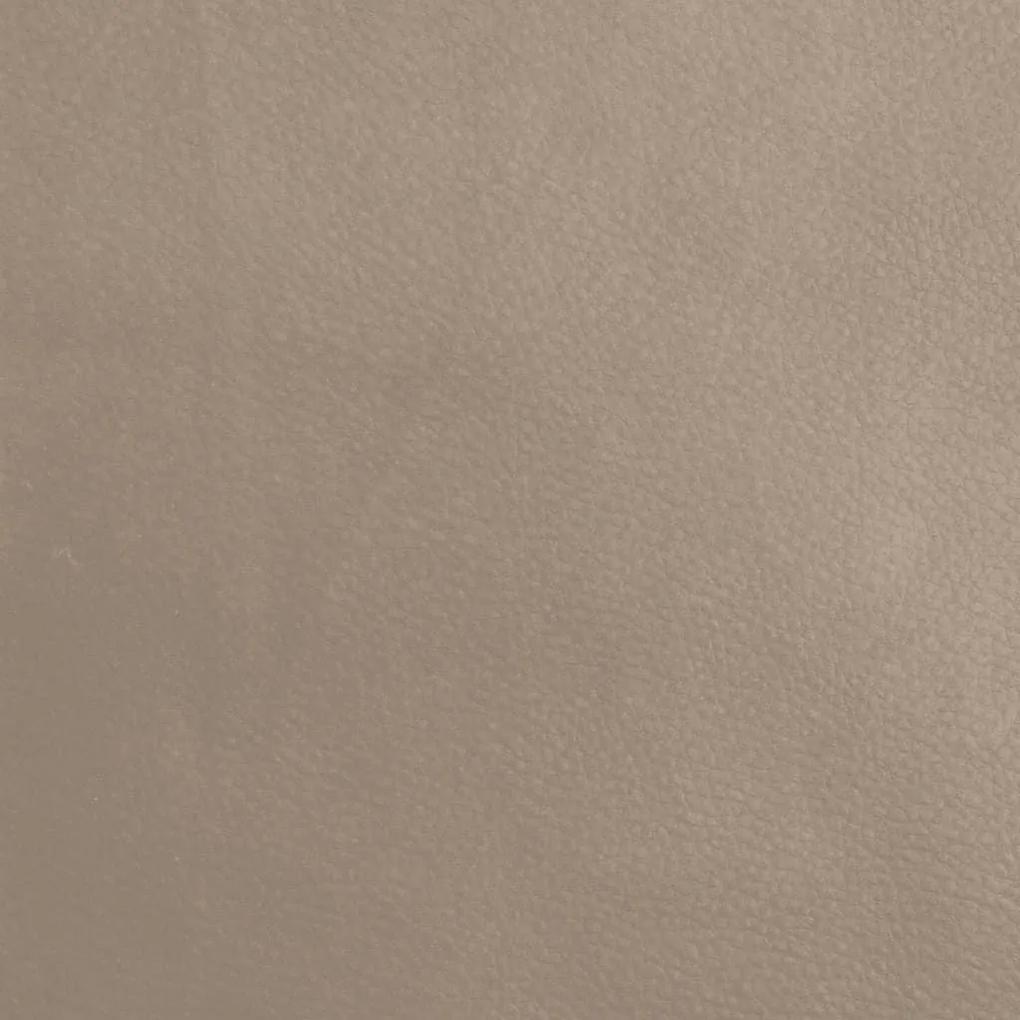 Πολυθρόνα Μασάζ Ανακλινόμενη Καπουτσίνο από Συνθετικό Δέρμα - Καφέ