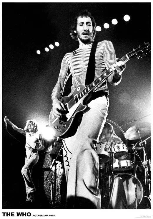 Αφίσα The Who - Pete Townsend Rotterdam 1975