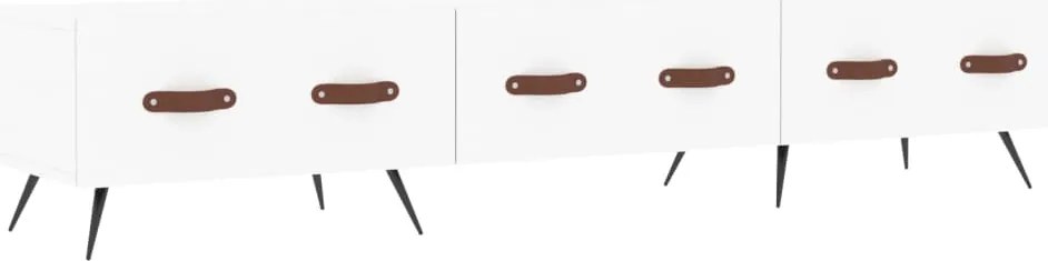 vidaXL Έπιπλο Τηλεόρασης Λευκό 150 x 36 x 30 εκ. Επεξεργασμένο Ξύλο